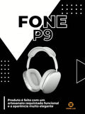 Fone  de ouvido Sem Fio Extra Bass P9 Air Top Max